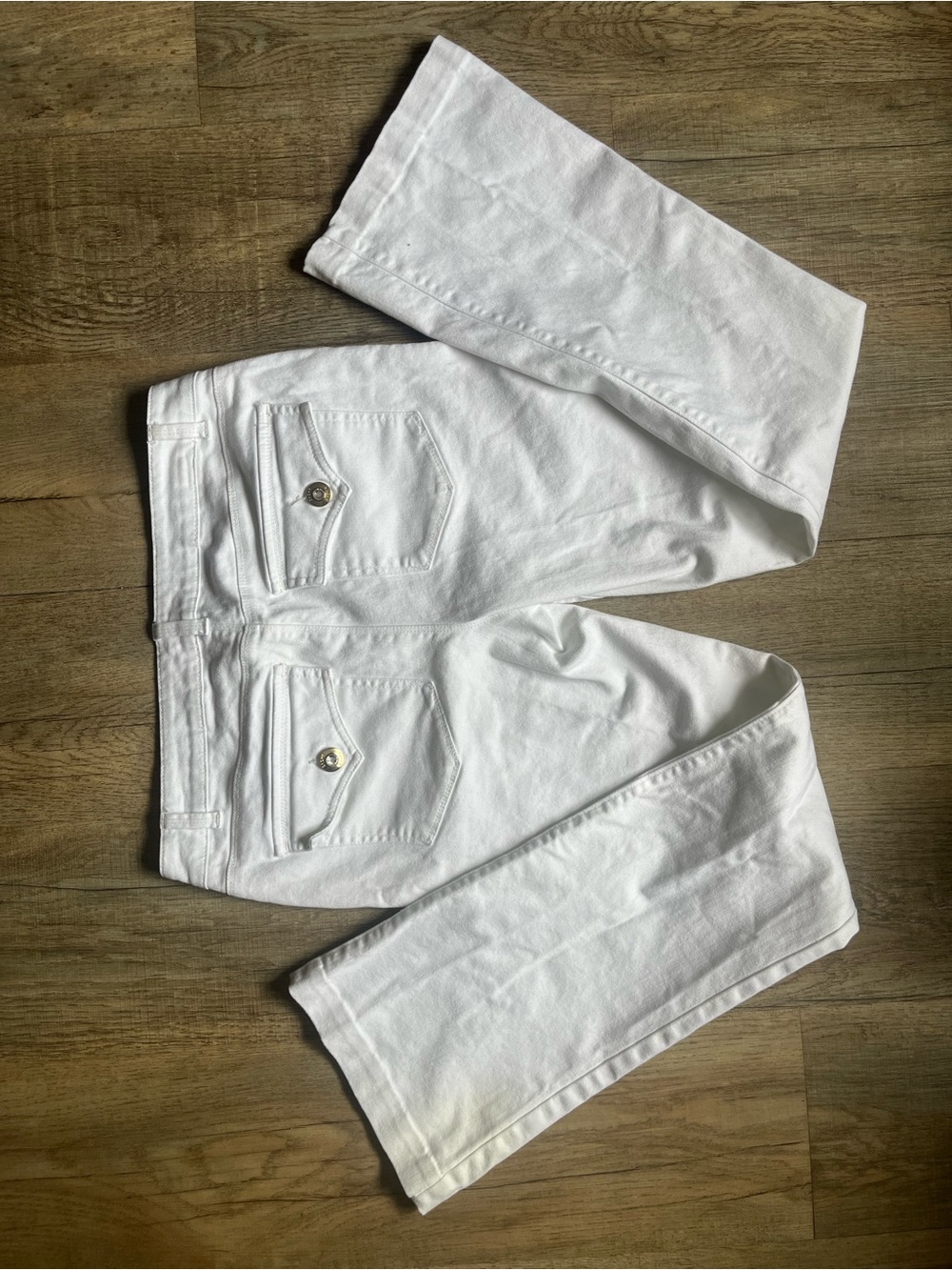 Cache White Jeans Size 8